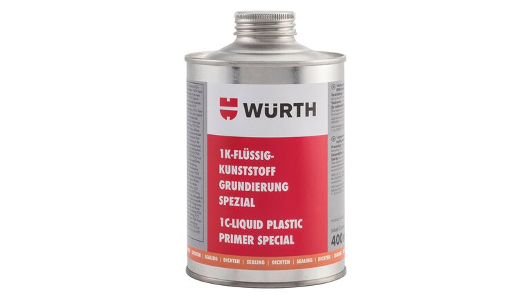Eine Dose Grundierung Spezial FPO/TPO/EPDM 1K-Flüssigkunststoff stehend